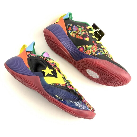Converse All Star Sneakers Men 9M BB Shift Vegas Lights Basketball Shoe A02513C - Picture 5 of 12